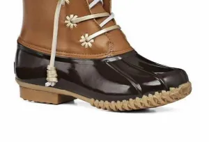 Women's Chloe Rain Boots In Dark Brown
