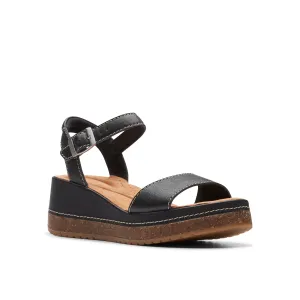Women's Clarks Kassanda Lily  Strappy Wedge Sandals for Style & Comfort