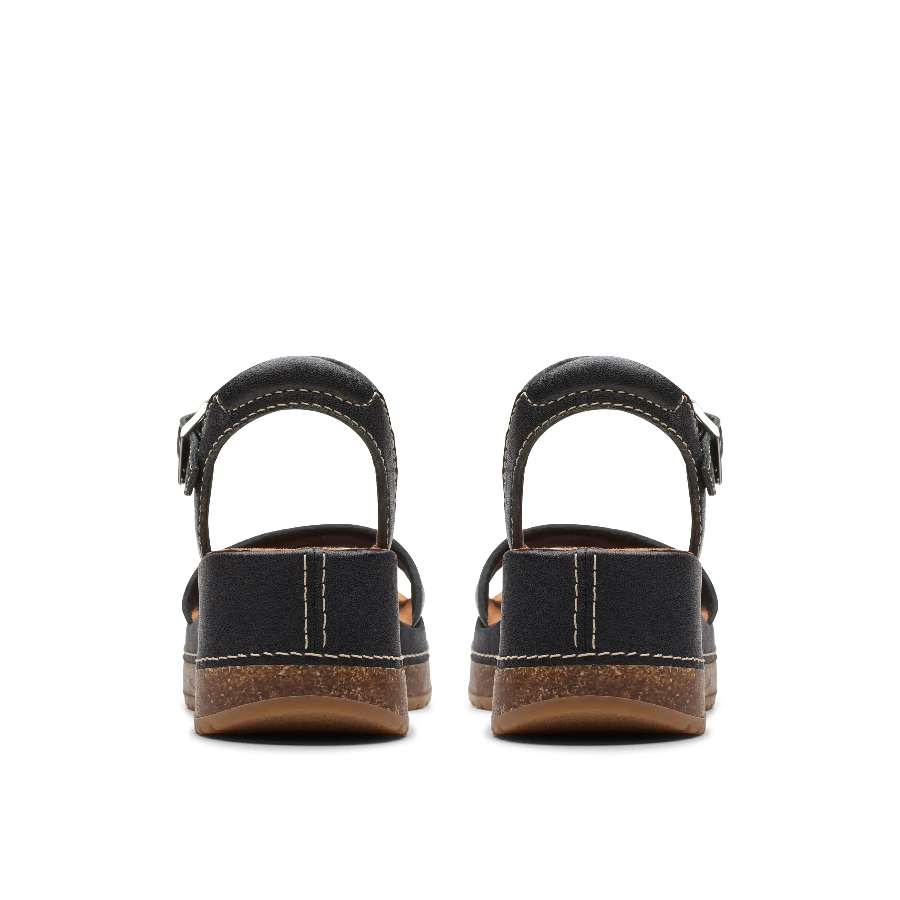 Women's Clarks Kassanda Lily  Strappy Wedge Sandals for Style & Comfort