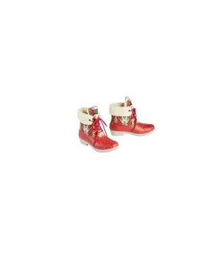 WomenS Classic Journey West Duck Winter Boots In Ruby