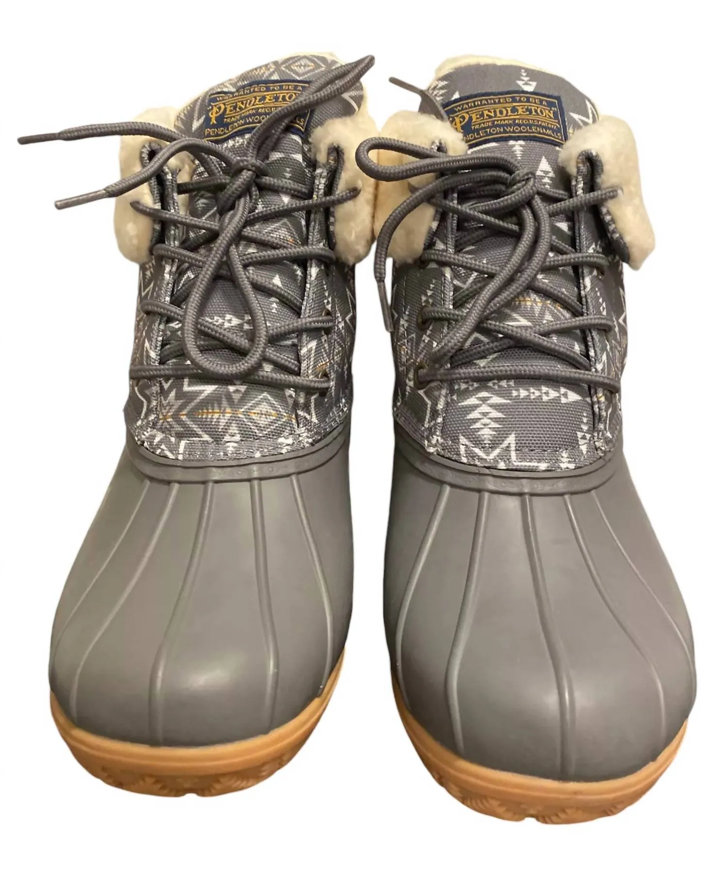 WomenS Classic Plains Star Duck Winter Boots In Gray