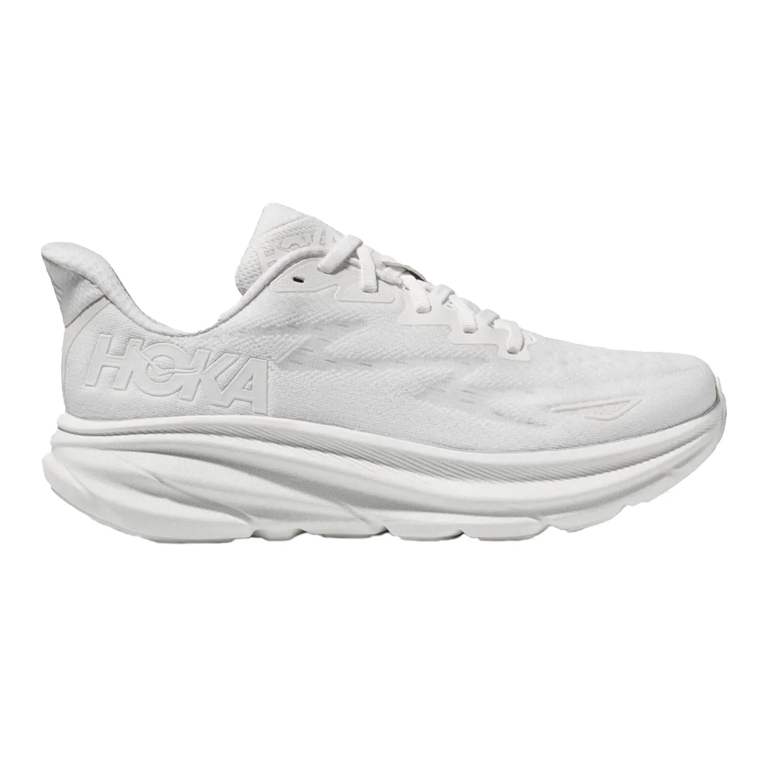 Women's Clifton 9 Running Shoes In White/white
