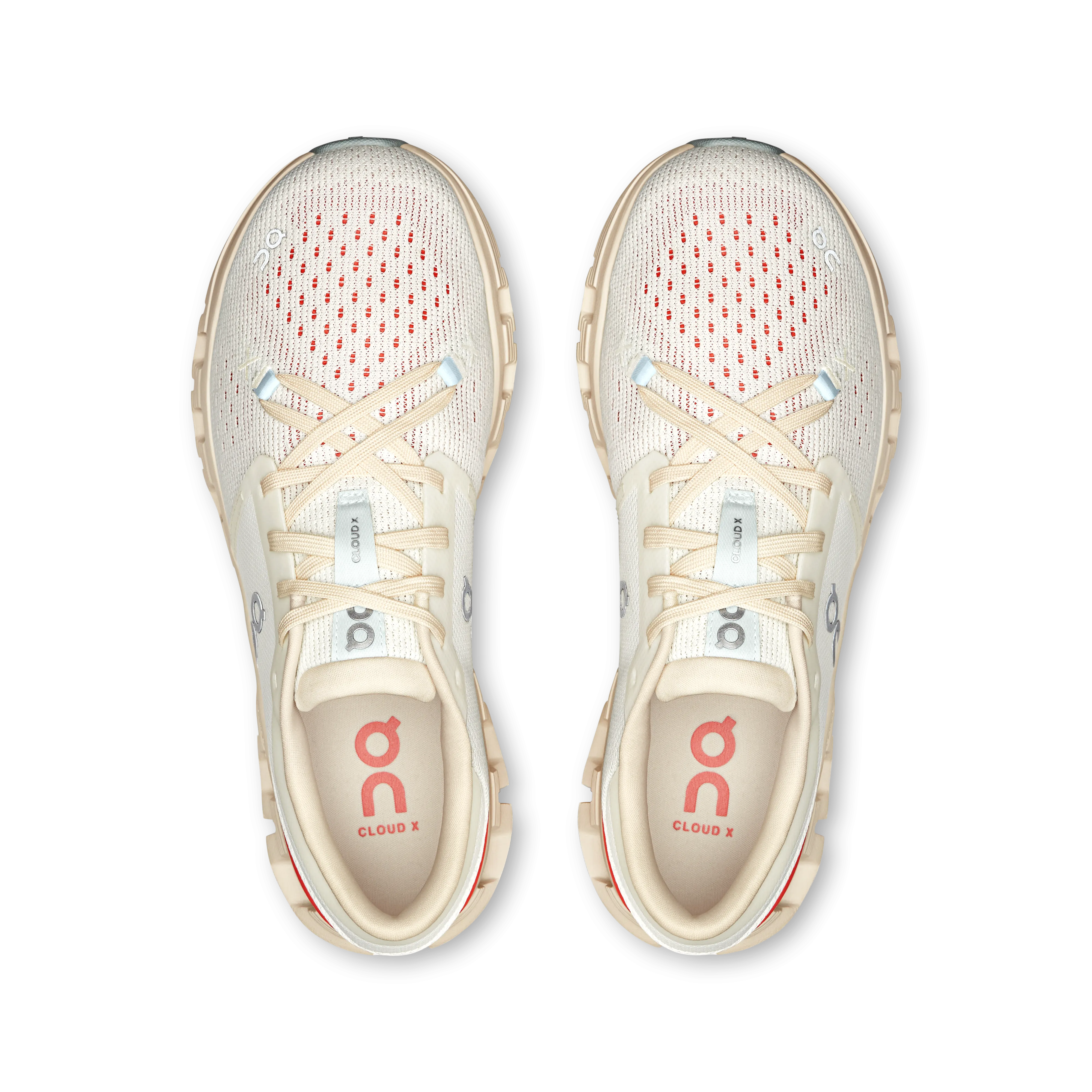 Women's Cloud X 4 (Ivory/Salmon)