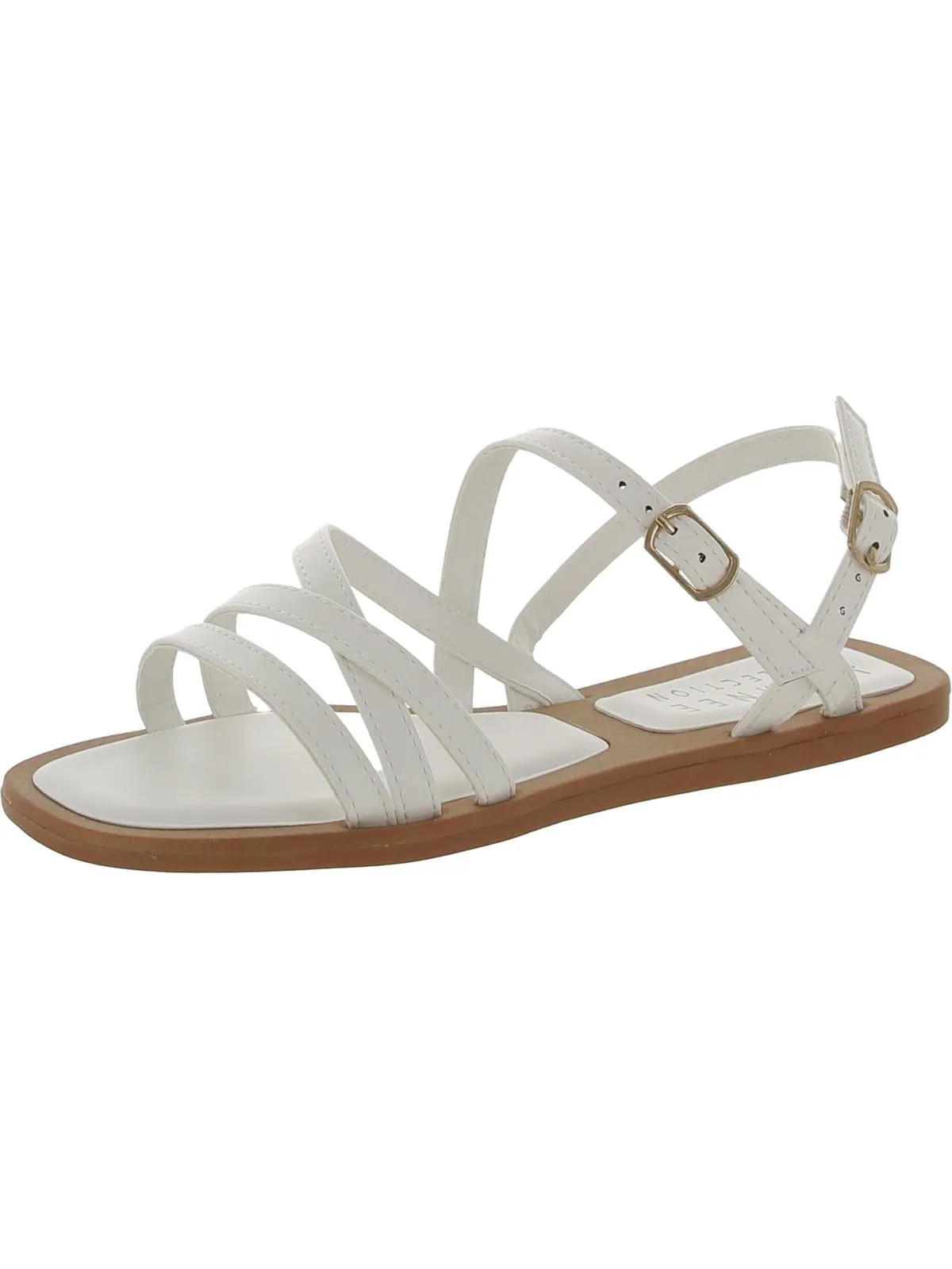 Womens Comfort Insole Manmade Flatform Sandals
