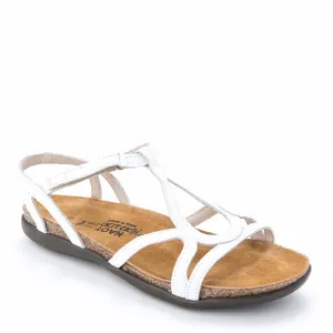 Women's Dorith Leather Sandal In White