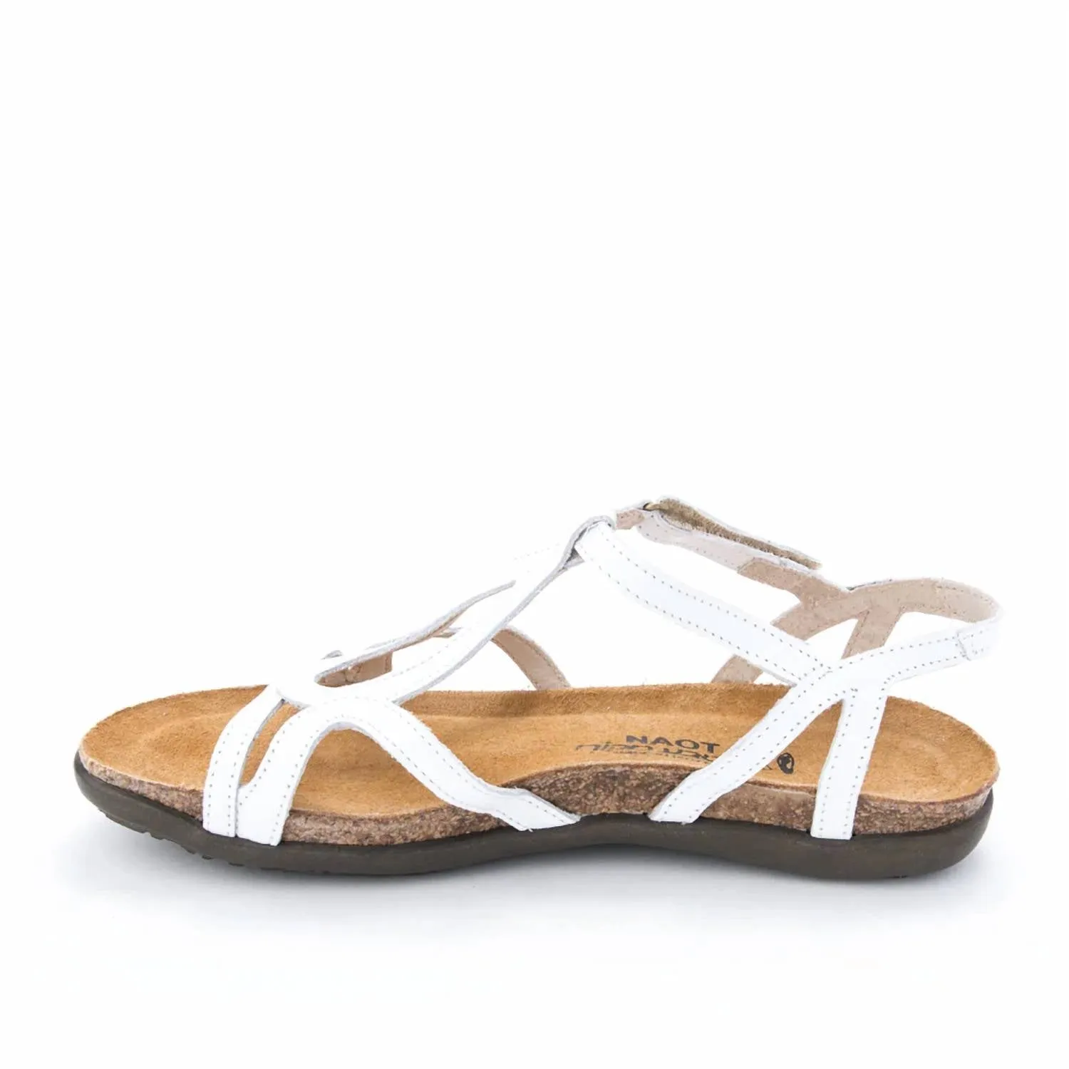 Women's Dorith Leather Sandal In White