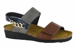 Women's Eliana Slingback Sandal In Chestnut Foggy Gray