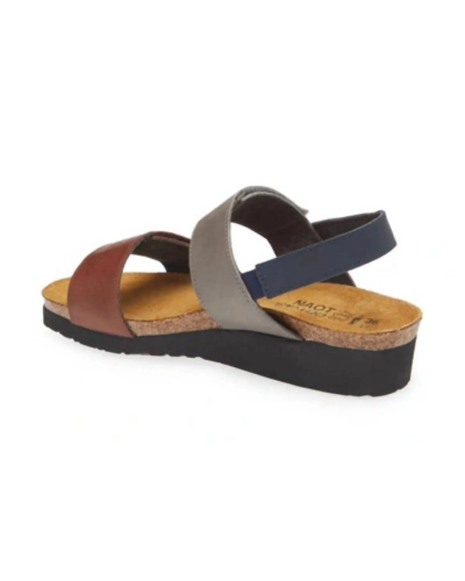 Women's Eliana Slingback Sandal In Chestnut Foggy Gray