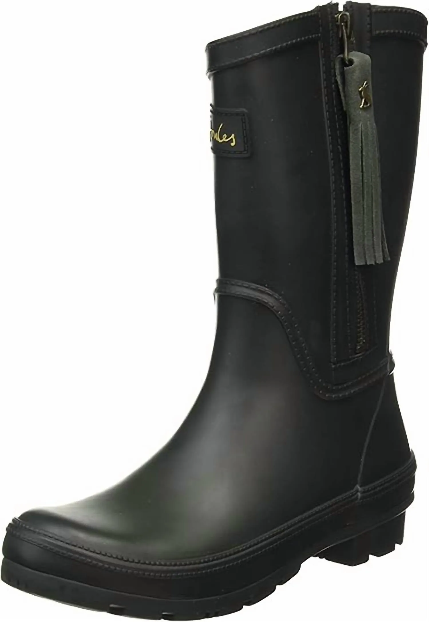Women's Equestrian Rain Boot In Dark Everglade