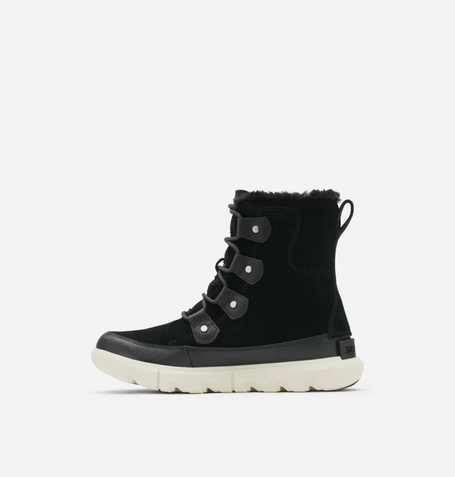 Women's Explorer Ii Joan Cozy Boots In Black Fawn
