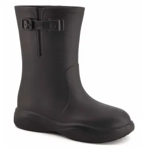 Women's Fashion Rain Boots In Black