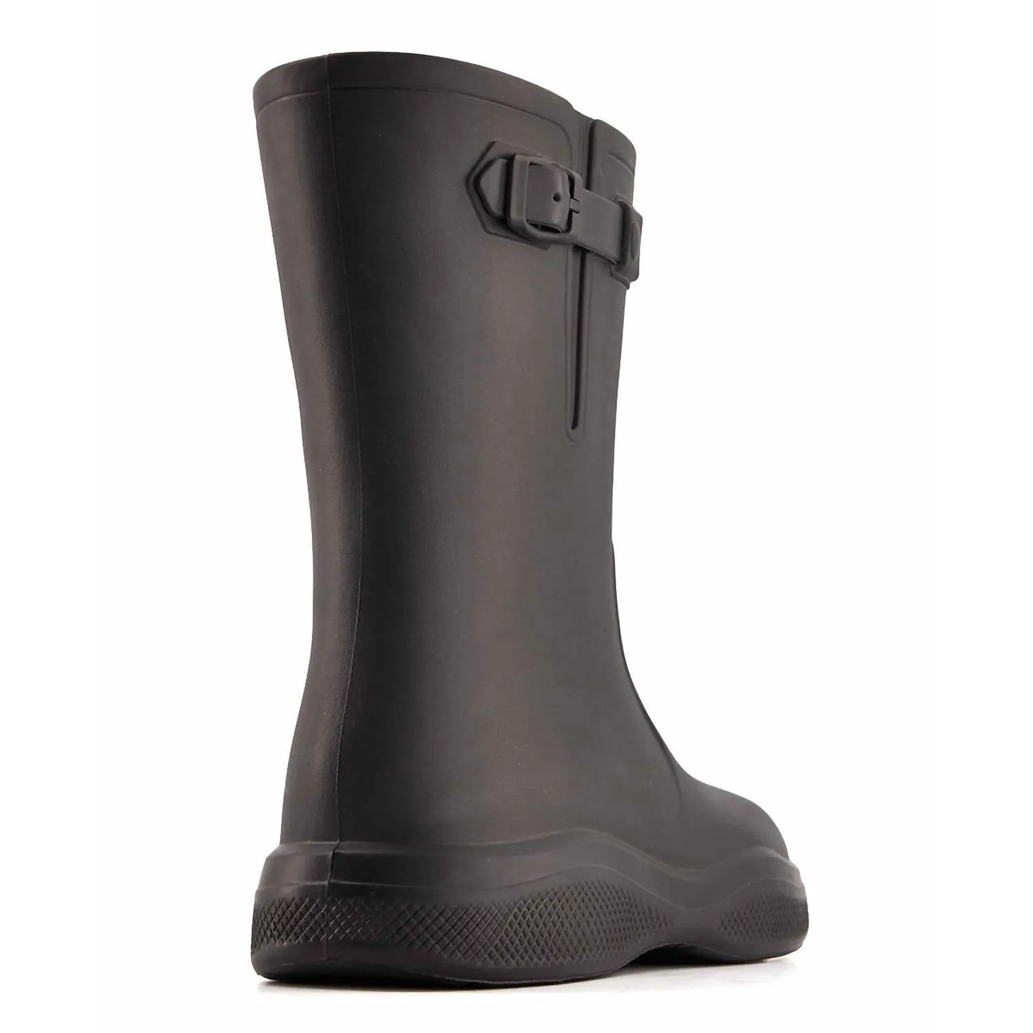 Women's Fashion Rain Boots In Black