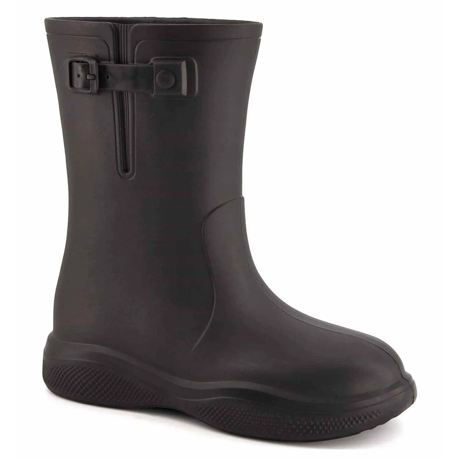 Women's Fashion Rain Boots In Black