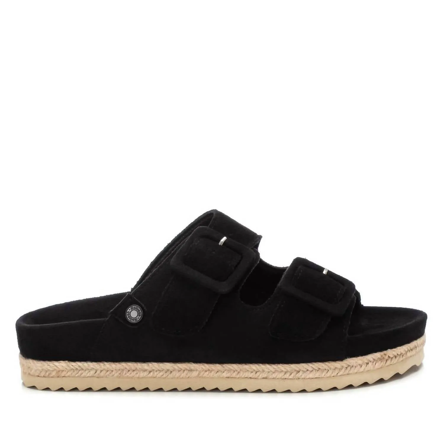 Women's Flat Sandals In Black