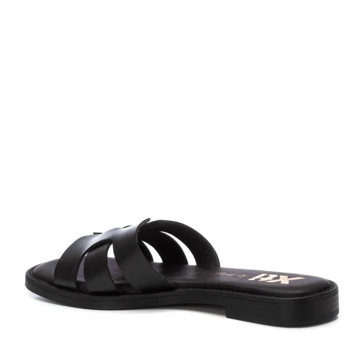 Women's Flat Sandals In Black