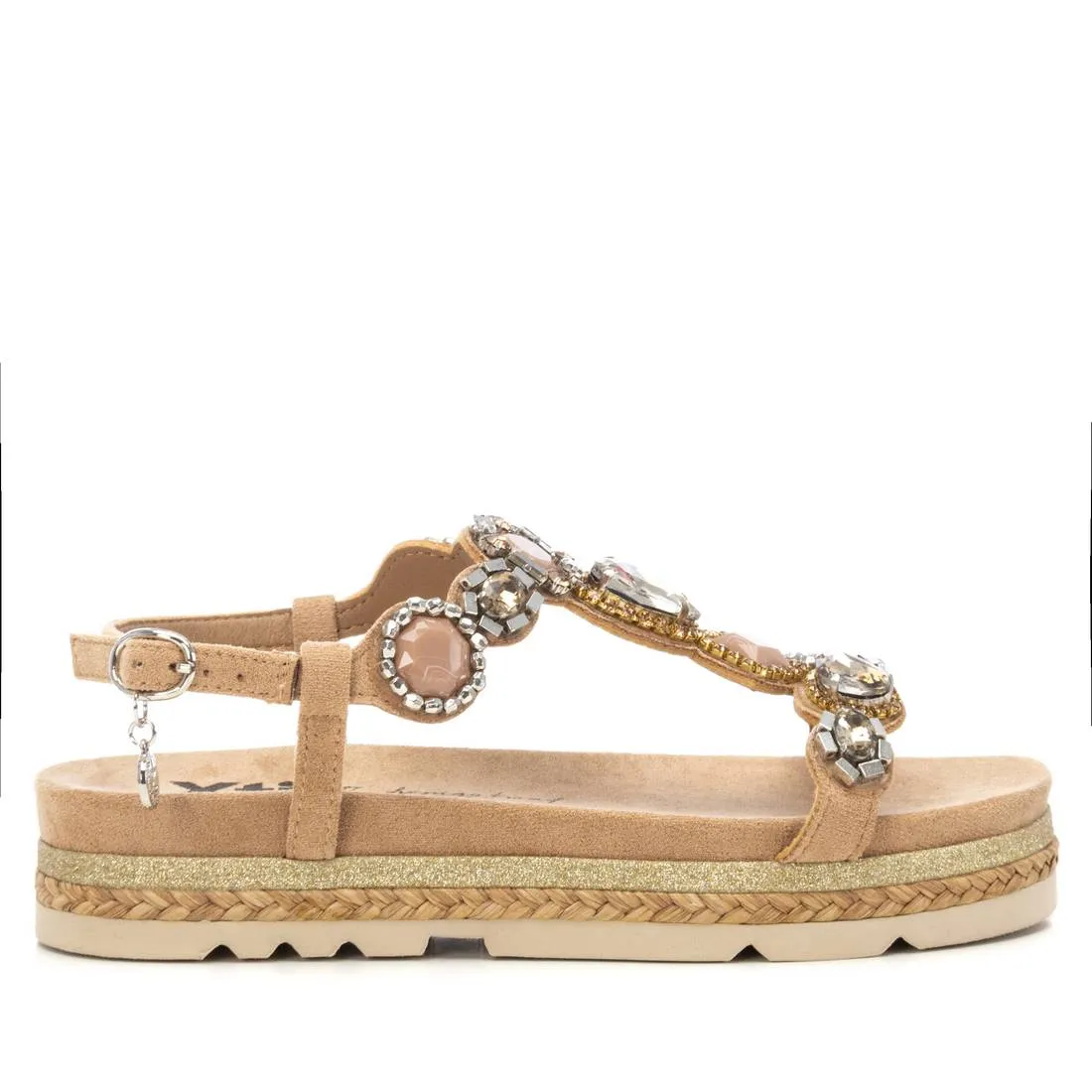 Women's Flat Suede Sandals By XTI