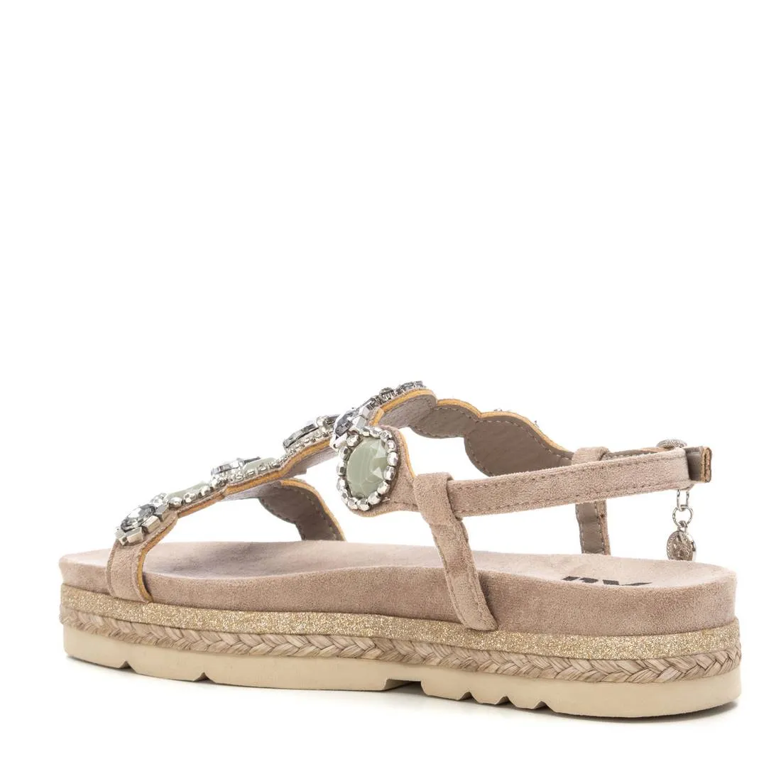 Women's Flat Suede Sandals By XTI