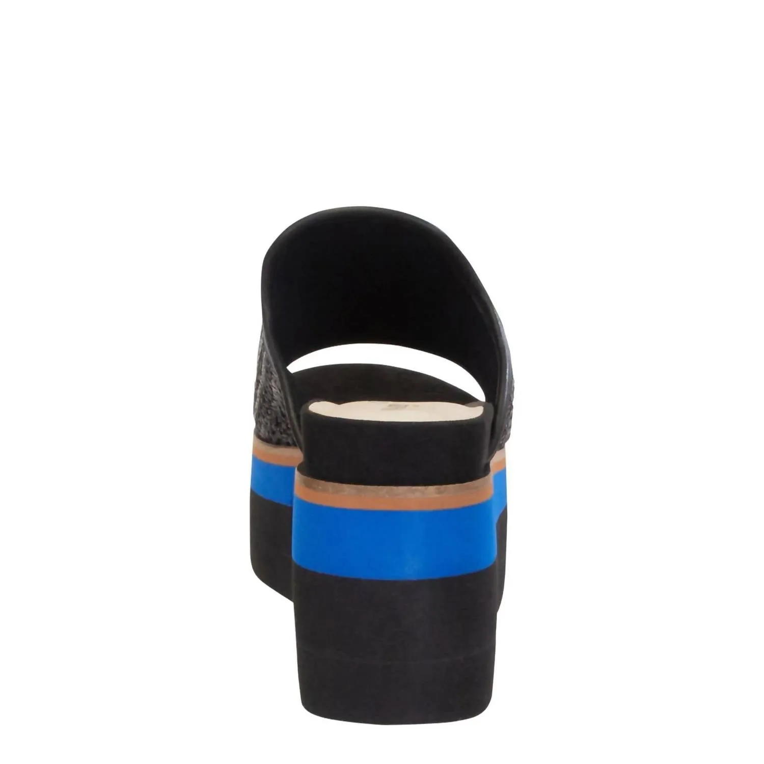 Women's Flocci Platform Sandal In Jet Black