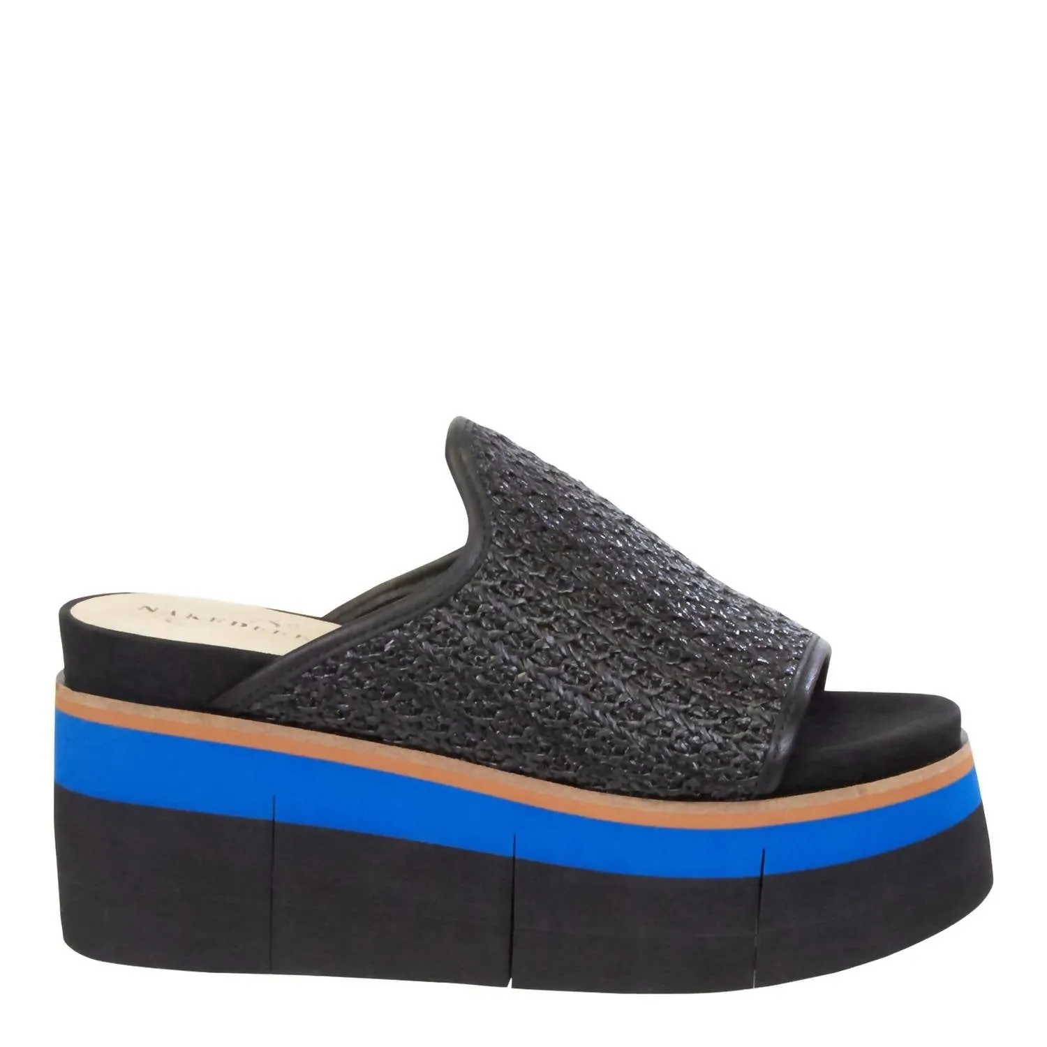 Women's Flocci Platform Sandal In Jet Black