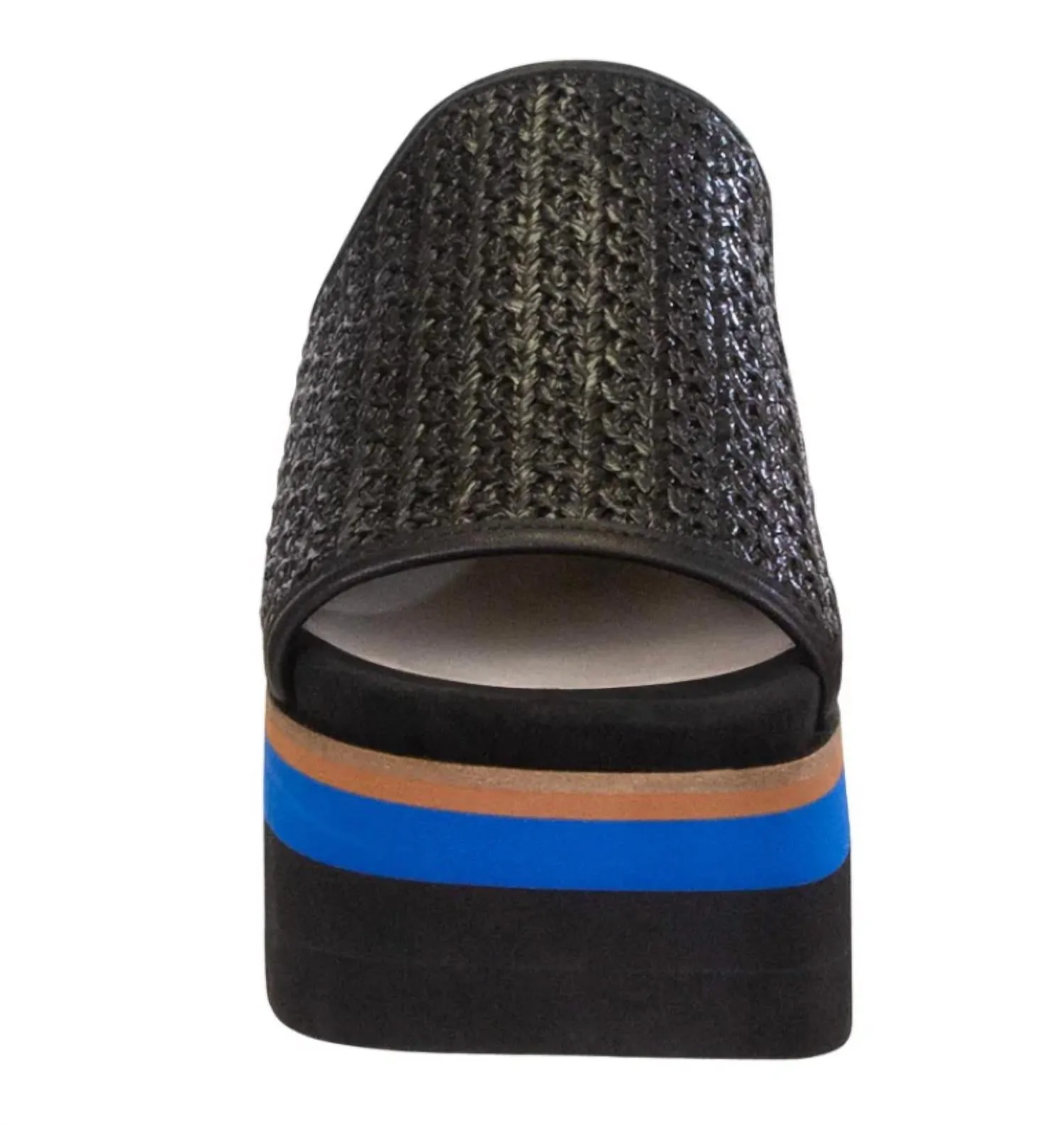 Women's Flocci Platform Sandal In Jet Black