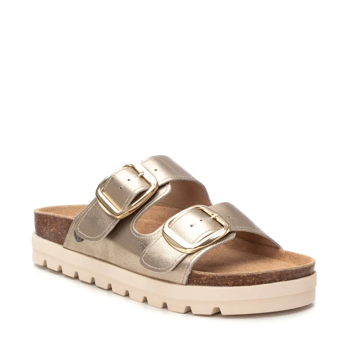 Women's Footbed Jute Wrapped Platform Sandals By Xti