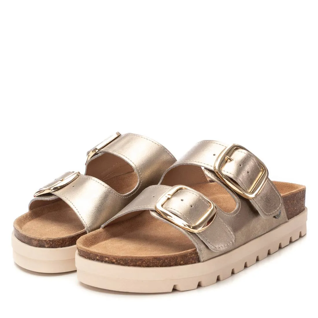 Women's Footbed Jute Wrapped Platform Sandals By Xti