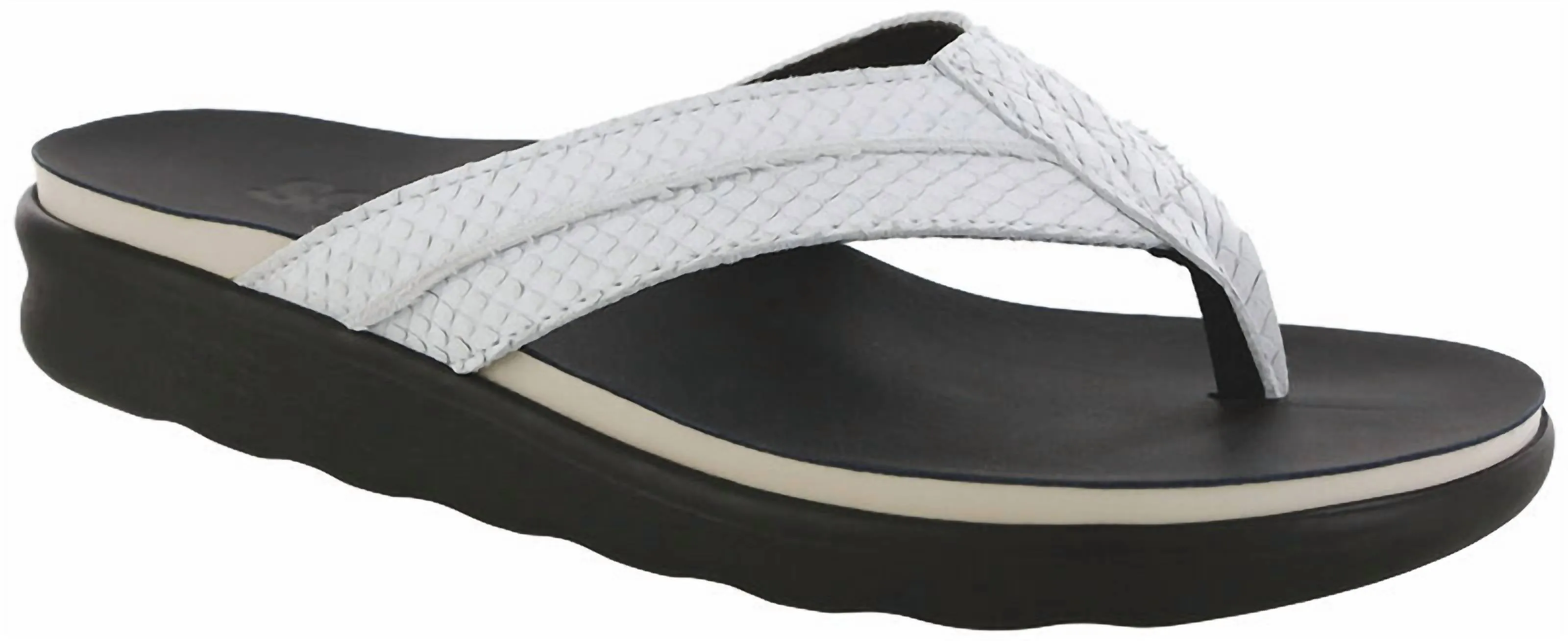 Women's Freedom Slip On Sandal In Stone Fish