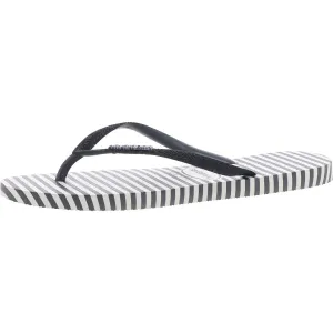 Womens Glitter Flip-Flops