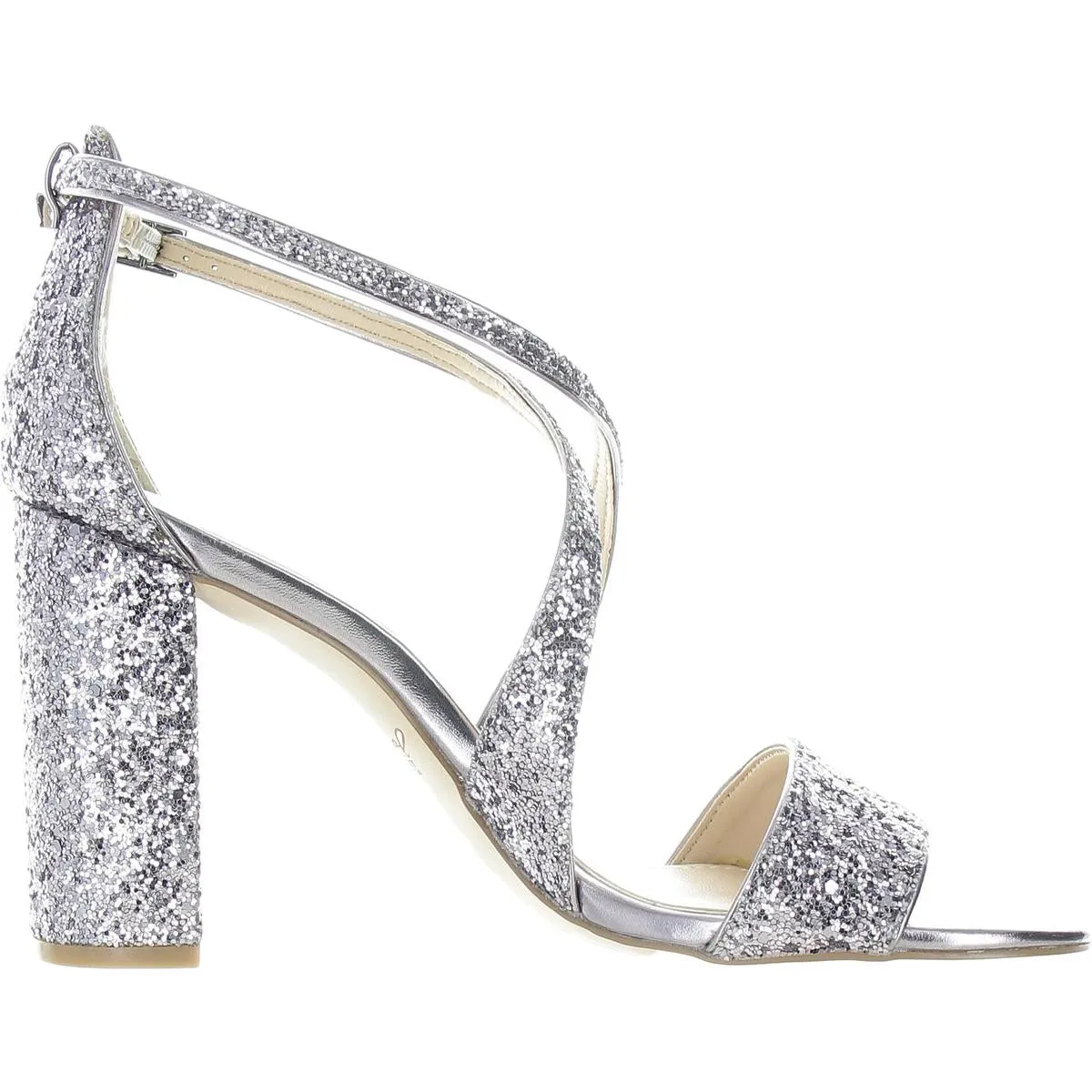 Womens Glitter Man Made Heels