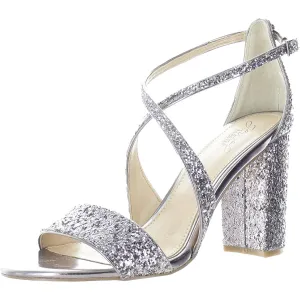 Womens Glitter Man Made Heels
