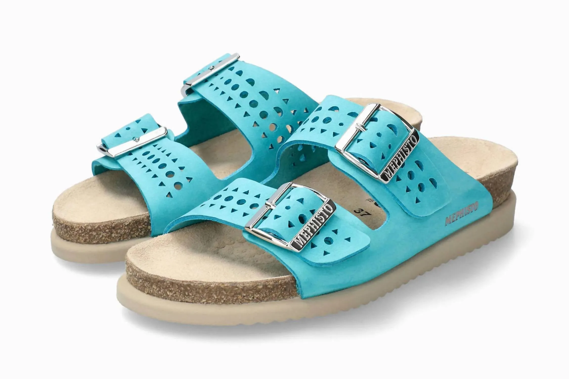 Women's Hester Perf Sandals In Turquoise
