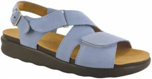 Women's Huggy Cross Strp Sandal In Sky Harbor