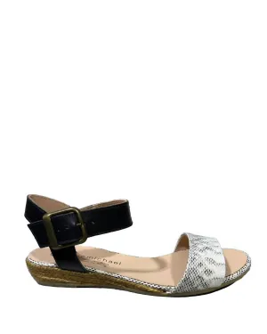 Women's Hylena Amanda Strap Sandals In Snake/ Beige