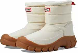 Women's Intrepid Short Snow Boots In White Willow/gum
