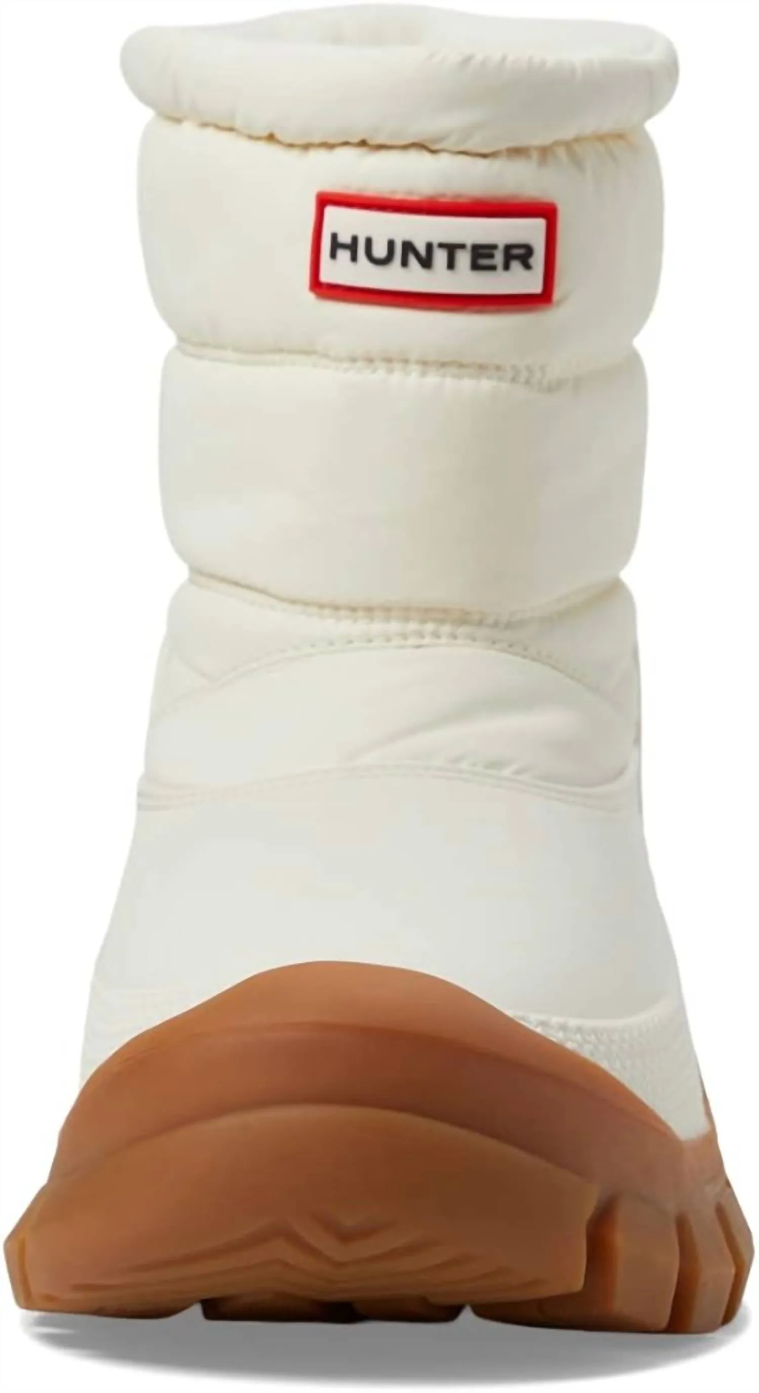 Women's Intrepid Short Snow Boots In White Willow/gum