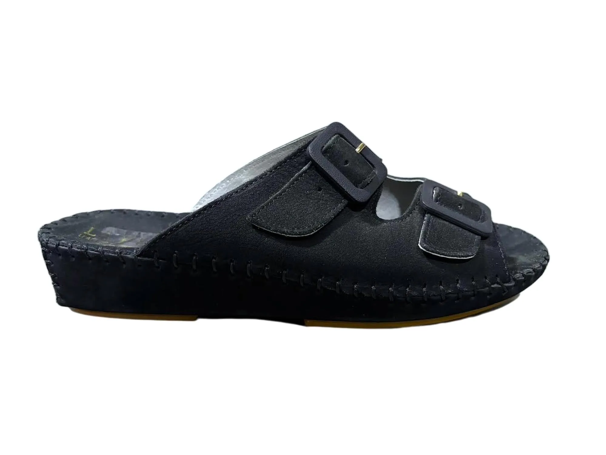 Women's Jen Sandals In Black Nubuck