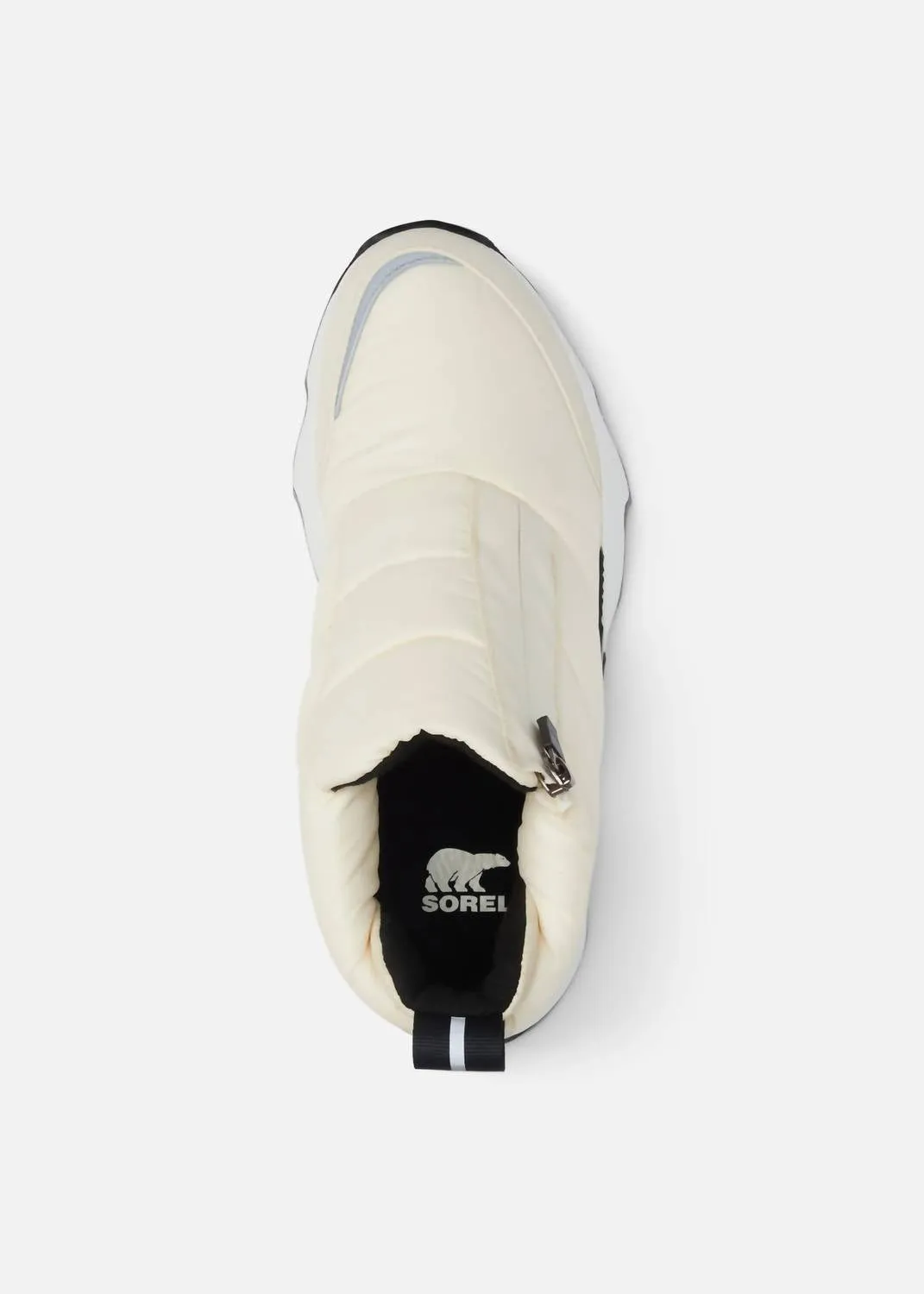 Women's Kinetic Impact Puffy Zip Waterproof In Chalk Black