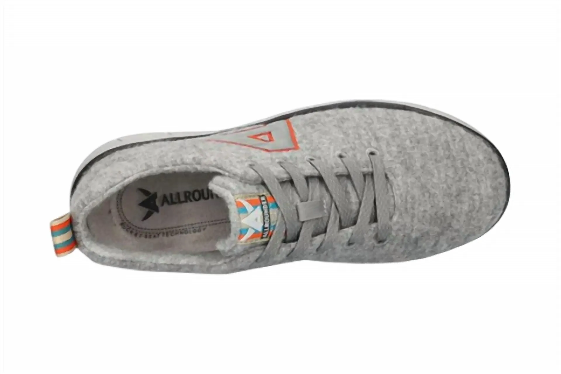 Women's La Viva Sneaker In Light Grey Merino