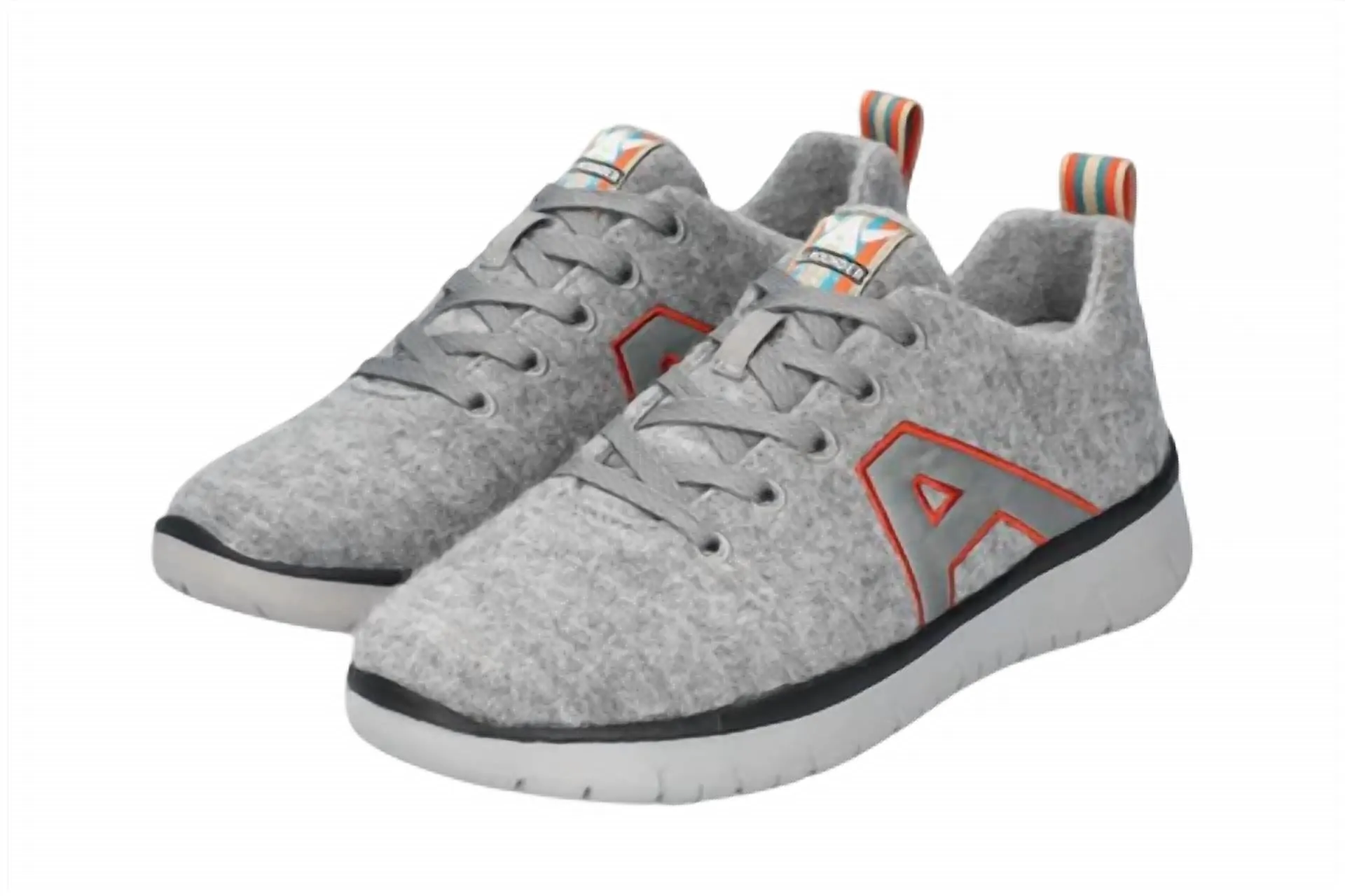 Women's La Viva Sneaker In Light Grey Merino