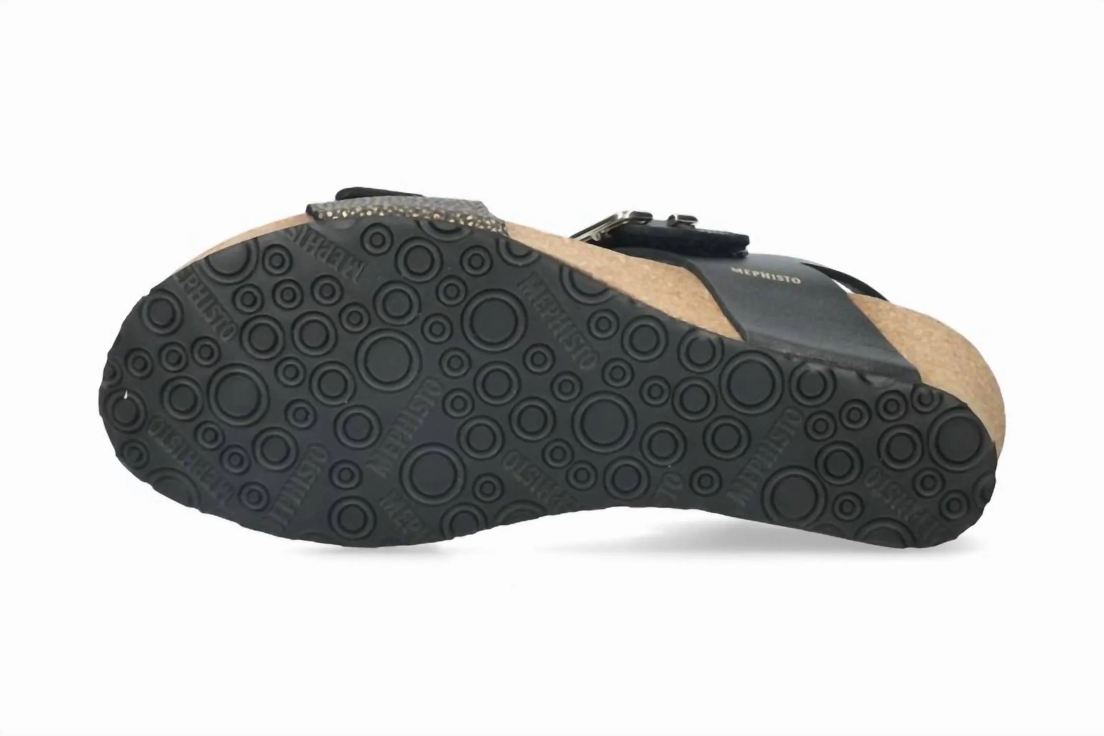 Women's Lissandra Lightweight Walking Wedge Sandal In Black