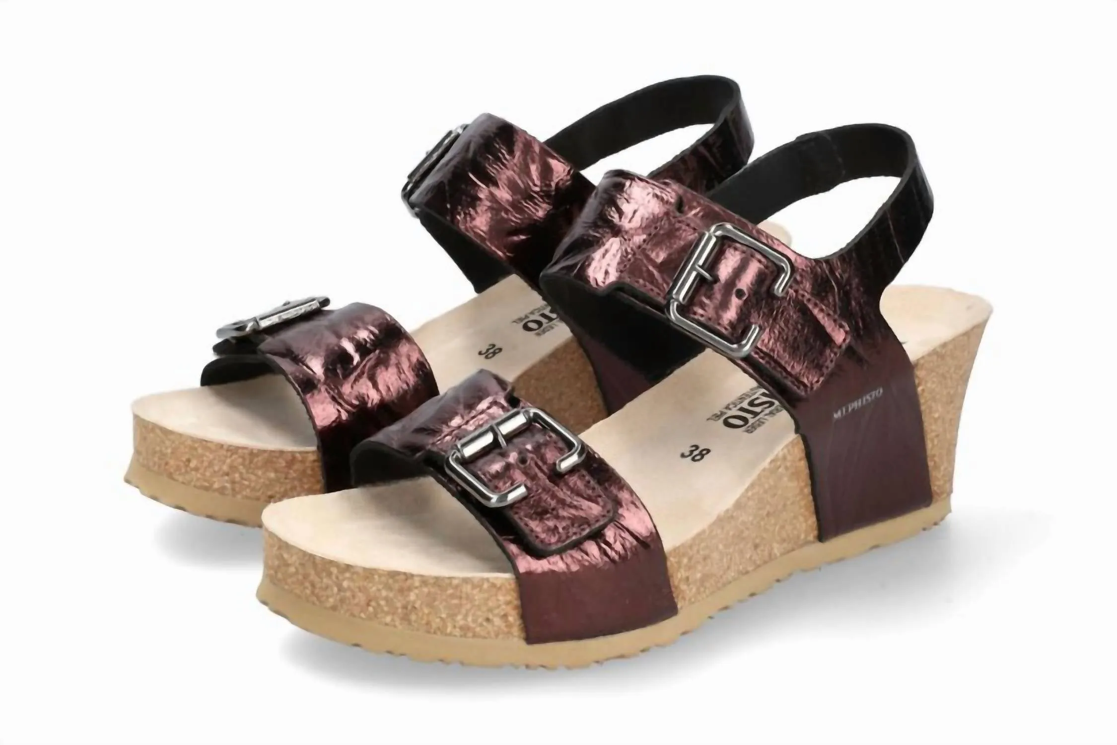 Women's Lissandra Lightweight Walking Wedge Sandal In Chianti