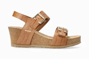 Women's Lissandra Lightweight Walking Wedge Sandal In Hazelnut