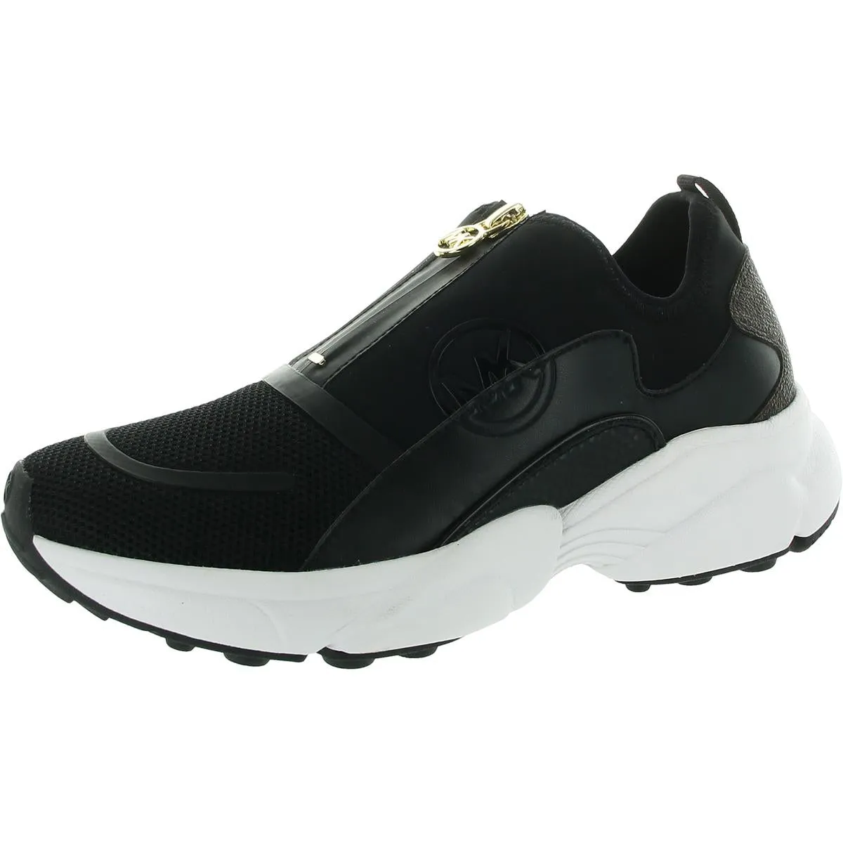Womens Logo Man Made Casual And Fashion Sneakers