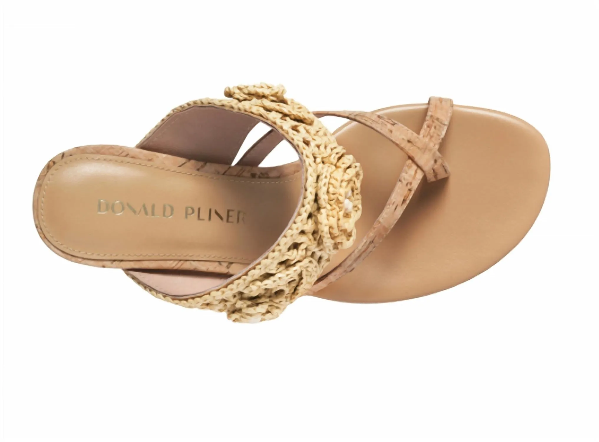 Women's Louka Sandals In Natural Crochet