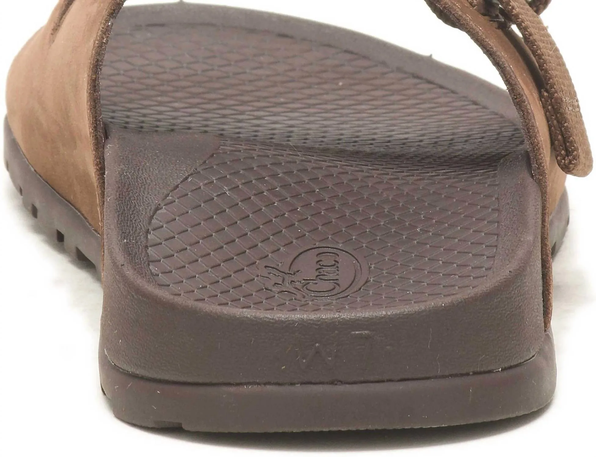Women's Lowdown Leather Slide Sandal In Otter