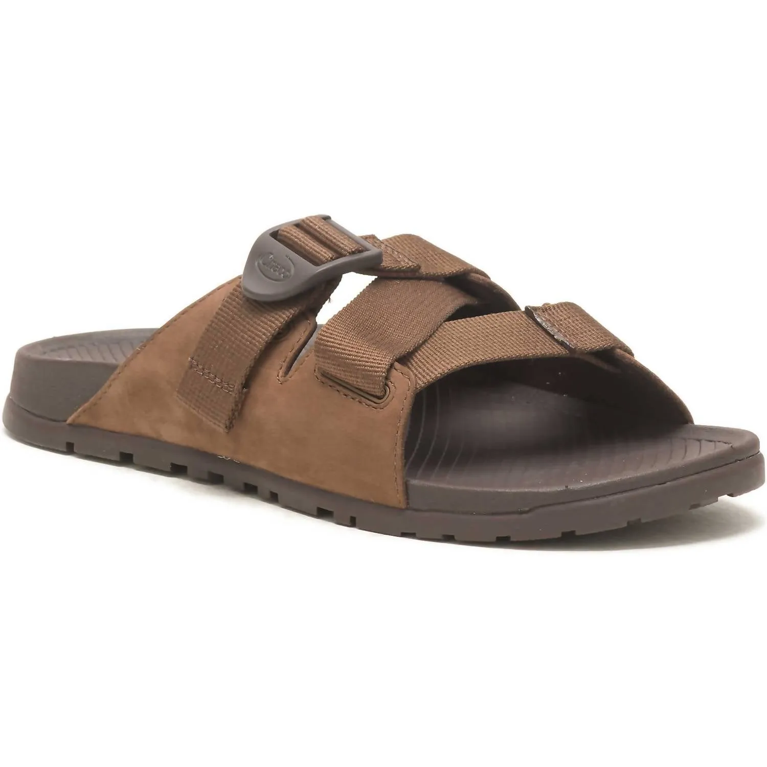 Women's Lowdown Leather Slide Sandal In Otter