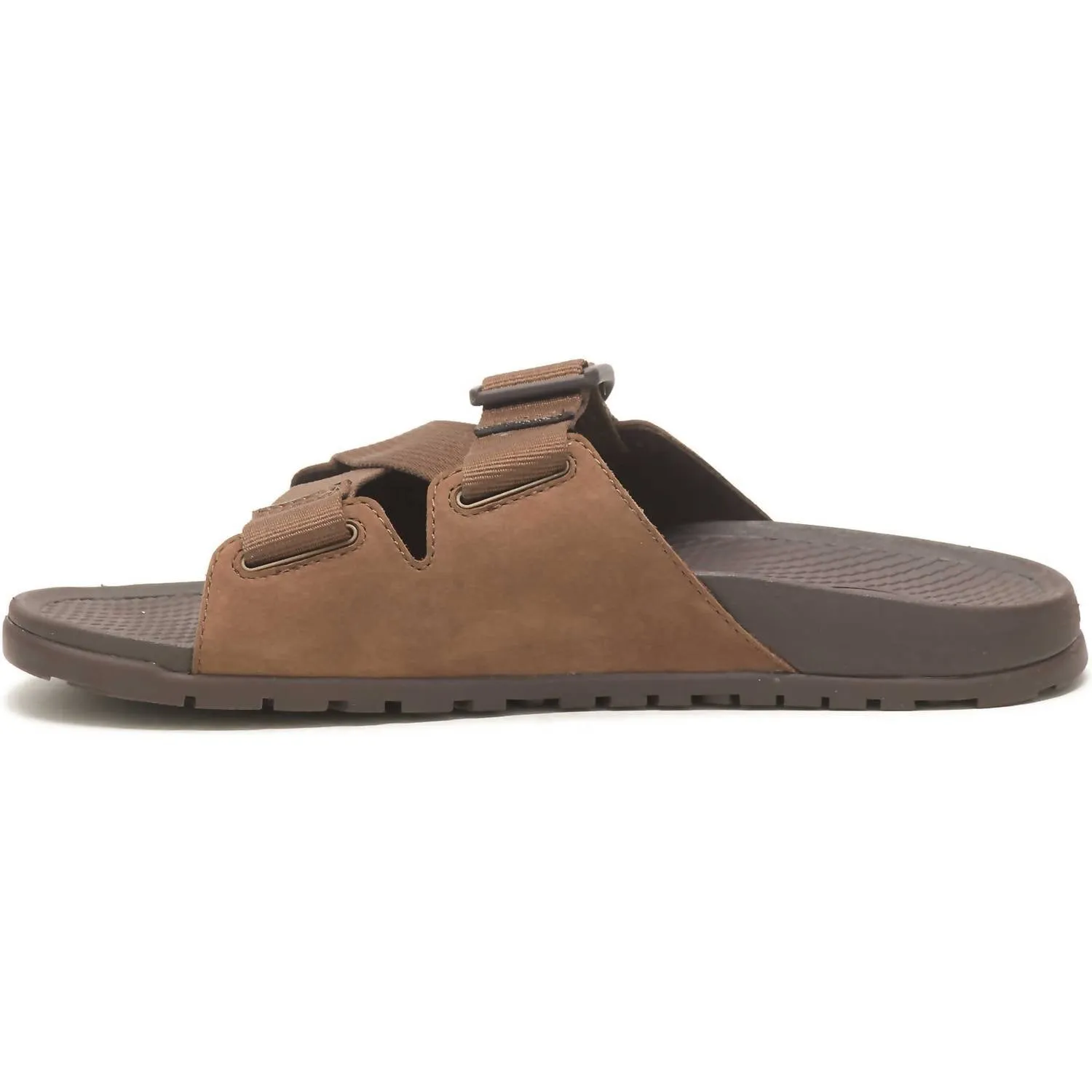 Women's Lowdown Leather Slide Sandal In Otter