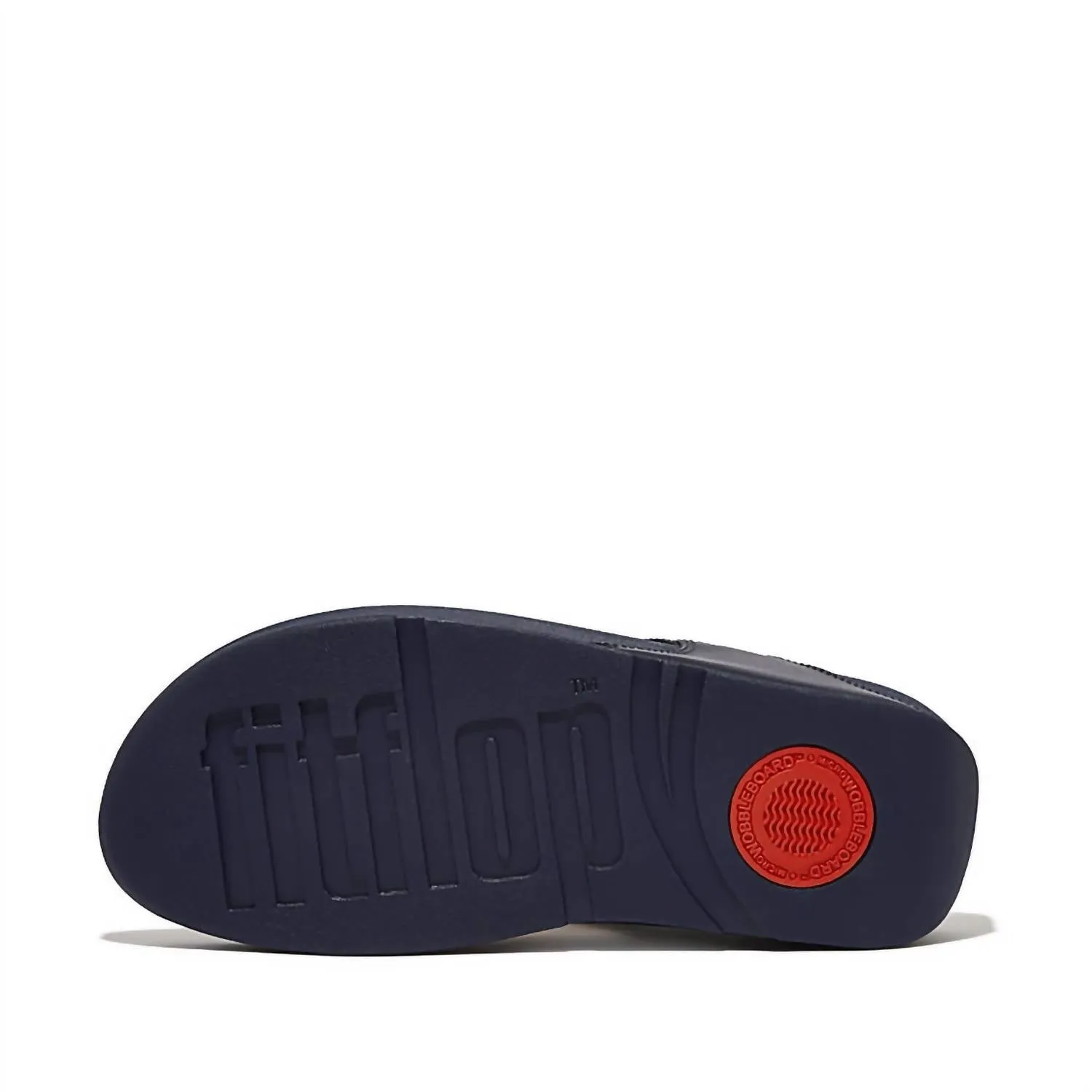 Women's Lulu Toe Post Sandal In Deepest Blue Leather