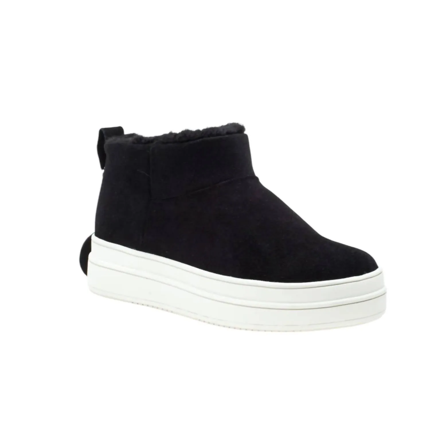 Women's Nia Waterproof Boot In Black Suede