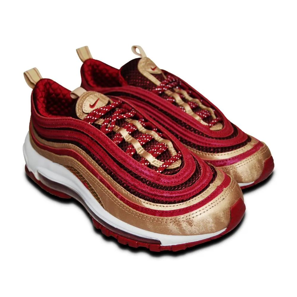 Womens Nike Air Max 97 QS - BQ4429 600 - Noble Red Blue